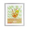 Stupell Industries Retro Swimmer Summer Cocktail Framed Print Under Glass, design by Lil' Rue
